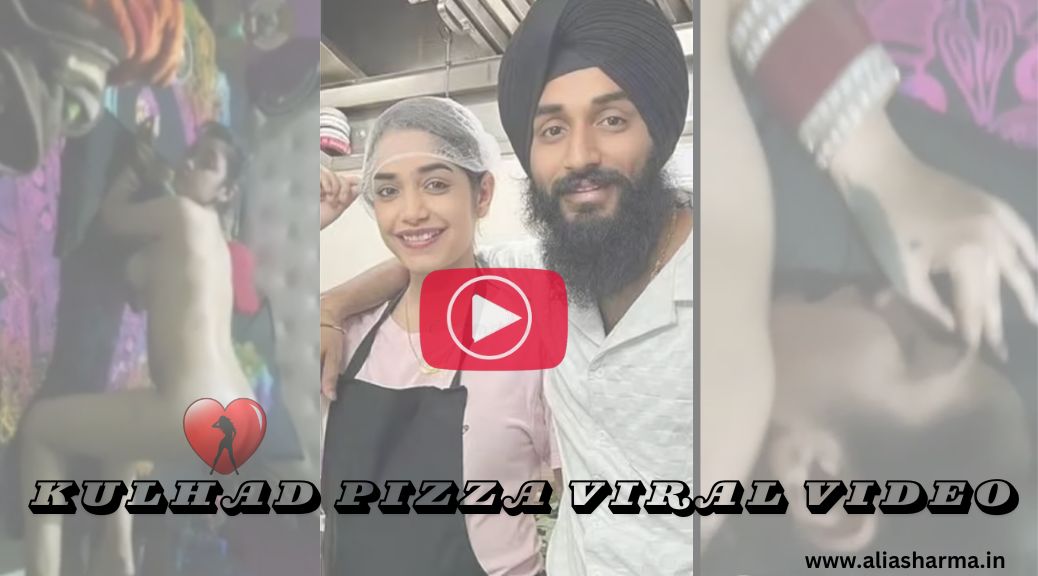 kulhad pizza couple video viral